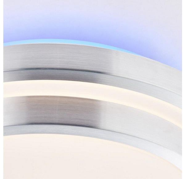 Brilliant VILMA LED Deckenleuchte 41cm Metall/Kunststoff weiß/silber, G97041/58 multicoloured multi-material G97041/58