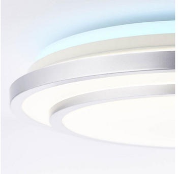 Brilliant VILMA LED Deckenleuchte 51,5cm Metall/Kunststoff weiß/silber, G97042/58 multicoloured multi-material G97042/58