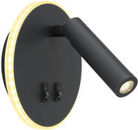 GLOBO LIGHTING LED Wandleuchte "MANY" LED-Modul 1 Stk. Warmwei&szlig; Wandlampe, 2