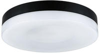 Paulmann LED Deckenleuchte "Amalie Schwarz 230V 2700K Metall/Kunststoff" Warmwei&szlig;