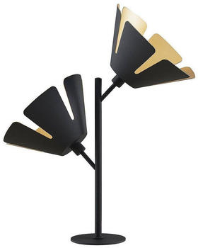 Lucande Jemmily 2 Tischleuchte Black/Gold (9639574)
