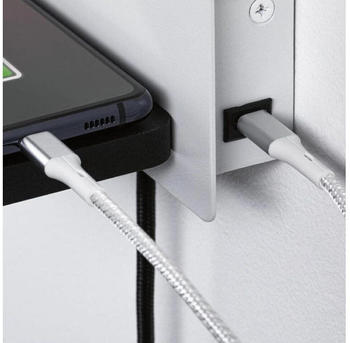 Paulmann Serra LED Wandleuchte USB C Dim. Left Side Matt White/Matt Black (71102) – Modernes Design trifft auf Funktionalität