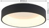 Arcchio Aleksi LED-Deckenleuchte, Ø 45 cm, rund