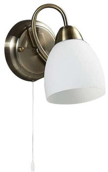 Lindby Mael Wandleuchte White/Antique Brass (9620761)