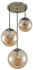 Lindby Teeja 3 Cluster Pendelleuchte Amber (9628019)