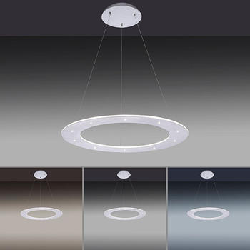 Pure LED-Pendelleuchte PURE-COSMO Ã˜ 55cm, Lichtfarbensteuerung, dimmbar (2537-95)