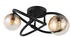 Globo LED-Deckenleuchte Klar, Schwarz F, 20 cm (4558297301)