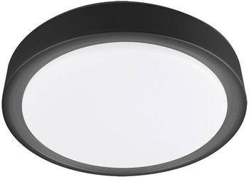 Rabalux Deckenleuchte Foster schwarz weiß LED 28W L:7.8cm H:7.8cm Ø36cm dimmbarmit Fernbedienung
