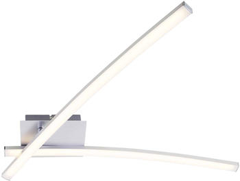 Briloner Go LED Deckenleuchte 2-fach 18W Alu Warmweiss (3164029)