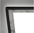 Briloner SLIM DECO LED Panel CCT dimmbar 42x42cm 22W Schwarz-Silber steuerbare Lichtfarbe+Fernbedienung (7459414)
