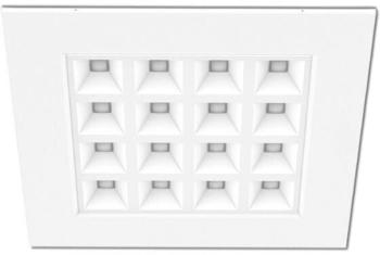 ISOLED LED Panel UGR16 Line 625, 36W, Rahmen weiß, neutralweiß, Push oder DALI dimmbar (114182)
