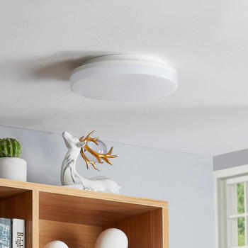 PRIOS Artin LED-Deckenlampe, Sensor, rund, 22 cm