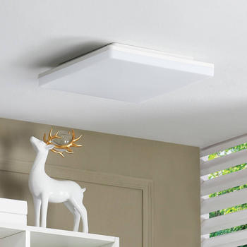 PRIOS Artin LED-Deckenlampe, eckig, 28 cm