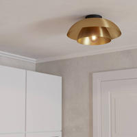 EGLO Deckenleuchte "CENCIARA Deckenlampe, Stahl, E27, IP20, Wohnzimmerlampe,