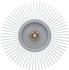 Eglo Deckenlampe Palombaia im Fächerlook, grau
