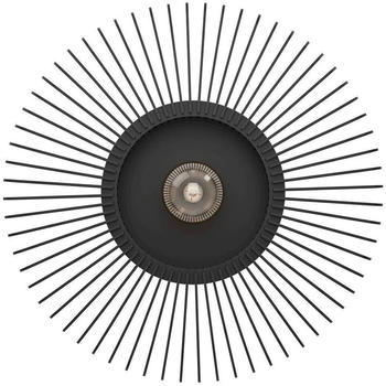Eglo Deckenlampe Palombaia im F&auml;cherlook, schwarz