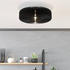 Eglo Deckenlampe Palombaia im Fächerlook, schwarz