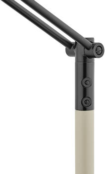HELL LED-Bogenleuchte Evolo CCT, taupe