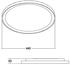 Brumberg Sunny Midi LED-Deckenlampe RC CCT weiß