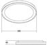 Brumberg Sunny Mini LED-Deckenlampe RC CCT weiß