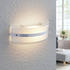 Lindby Glas-Wandleuchte Zinka mit LED, 25 cm