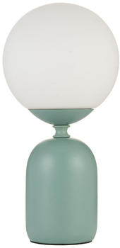 Pauleen Glowing Charm Tischlampe, Keramikfu&szlig; gr&uuml;n