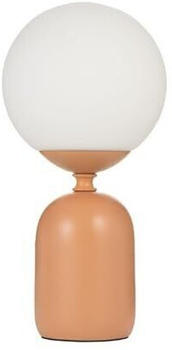Pauleen Glowing Charm Tischlampe, Keramikfu&szlig; rost
