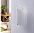 Lindby Halbrunde LED-Wandleuchte Helmi mit Glasschirm