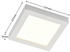 PRIOS LED-Deckenleuchte Alette, weiß, 22,7 cm 24W, dimmbar