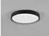 Trio LED-Deckenleuchte Doha, CCT, schwarz matt