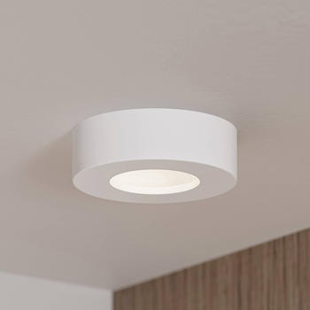 PRIOS LED-Deckenleuchte Edwina, weiß, 12,2 cm, dimmbar