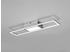 Trio LED-Deckenleuchte Rigido Fernbedienung CCT nickel