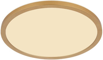 Globo LED-Deckenleuchte Sapana, Ø 29,5 cm, messing