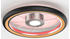 Evotec LED-Deckenleuchte Wheel, RGB, schwarz