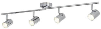 Searchlight LED-Deckenstrahler Rollo, vierflammig, chrom F