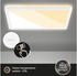Briloner LED-Panel 7556 Lichtfarbe einstellbar 29 x 29 cm