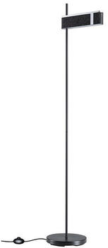 Paulmann LED-Stehleuchte Jagun, anthrazit, Filz, 3-step-dim