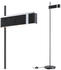 Paulmann LED-Stehleuchte Jagun, anthrazit, Filz, 3-step-dim