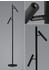 HELL LED-Stehleuchte Streak, 2-fl. mit Dimmer, schwarz
