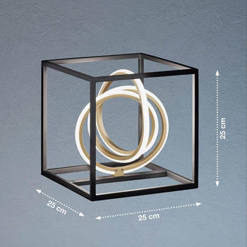 Fischer & Honsel LED-Tischleuchte Gisi, dreistufig dimmbar
