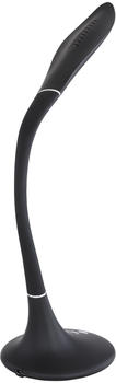 Globo LED-Tischleuchte Pattaya, schwarz, dimmbar, CCT