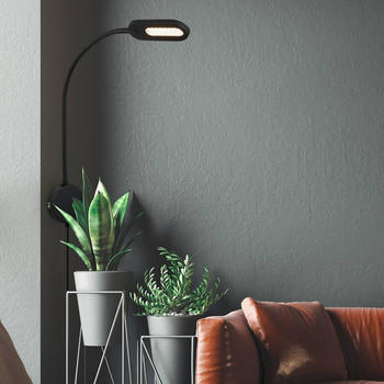 Briloner LED-Wandleuchte 2177015 mit Dimmer, schwarz