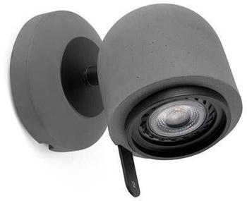 Faro Barcelona Moderner Beton-Wandspot Stone variabel