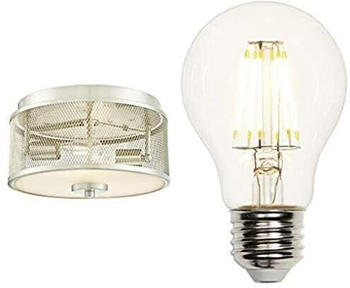 Westinghouse Morrison Deckenleuchte, nickel