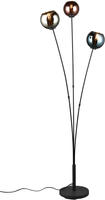 REALITY Leuchten Stehlampe "SHELDON, Stehleuchte 3-flammig exkl 3x E14 max 10W...