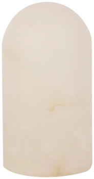 Beacon Lighting Tischlampe Panton, Alabaster-Stein wei&szlig;, H&ouml;he 17,5 cm