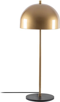 Opviq Tischleuchte Can NT-134, gold, Schirm halbrund