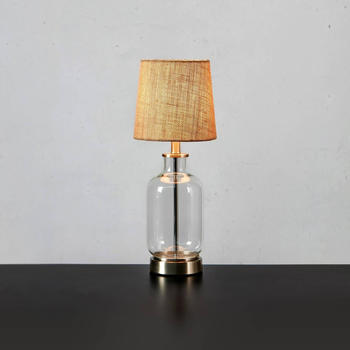Markslöjd Lighting Tischleuchte Costero, transparent/natur, 43 cm