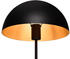 Trio Tischleuchte Nola, Höhe 45 cm, schwarz/gold
