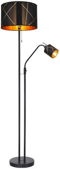 Globo Stehlampe Bemmo Alu Eisen Stahl & Metall (15431S3)